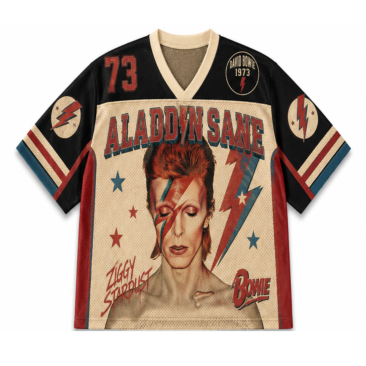 David Bowie Jersey Shirts