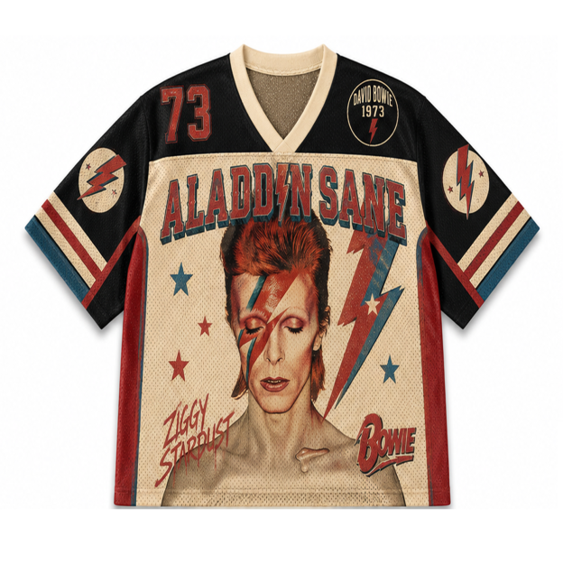 David Bowie Jersey Shirts