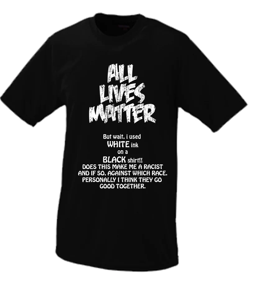 All Lives Matter cotton T-shirt