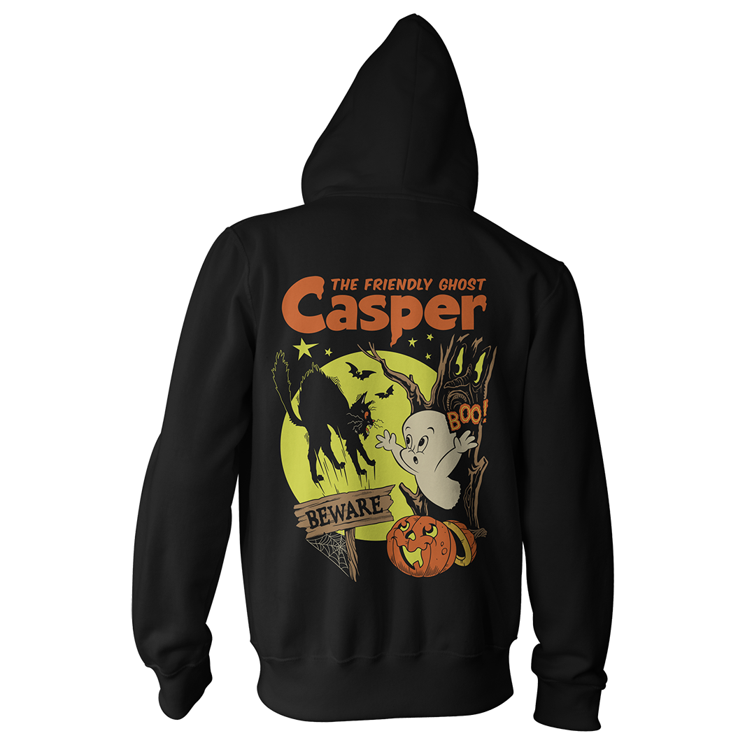 Casper the Friendly Ghost: Halloween (Spooky Season) - Zip Hoodie