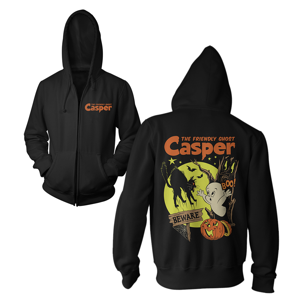 Casper the Friendly Ghost: Halloween (Spooky Season) - Zip Hoodie