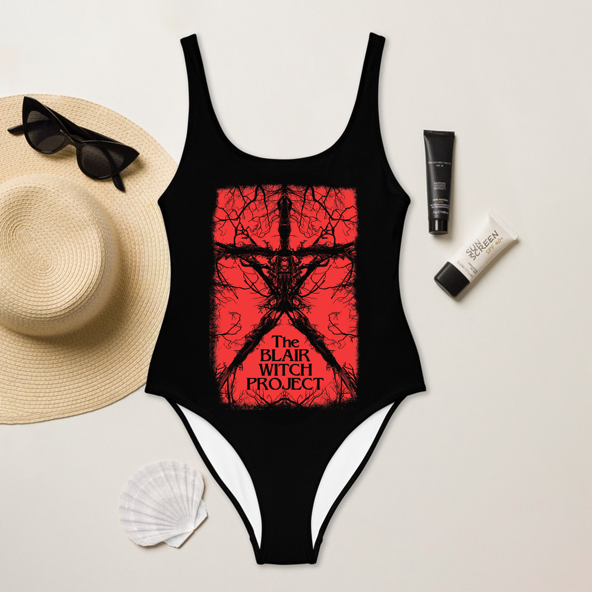 The Blair Witch Project One Piece Swimsuit 