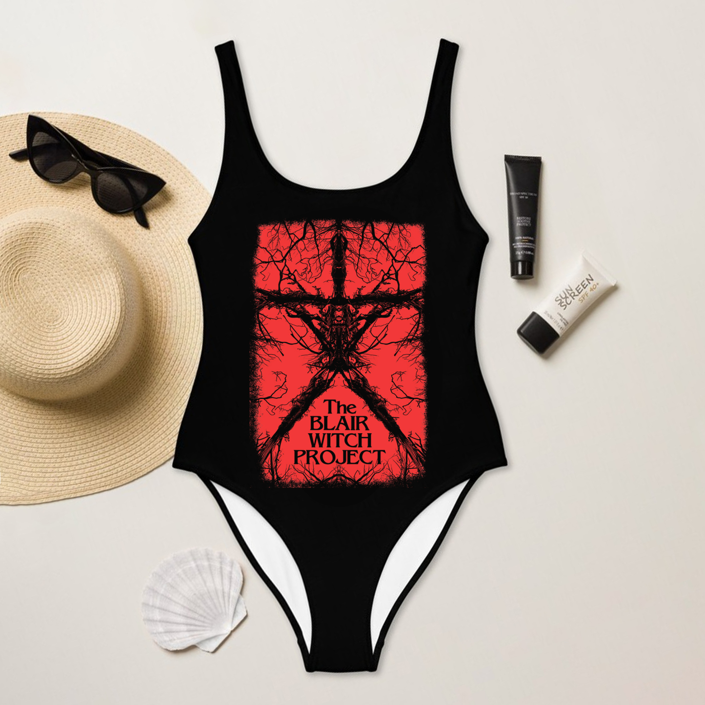 The Witch Live Deliciously One Piece Swimsuit