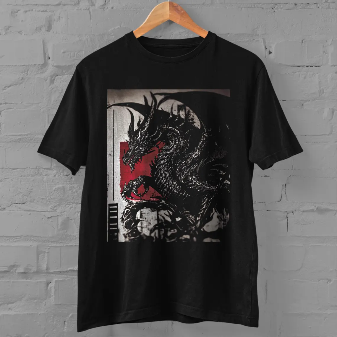 Dragon cotton T-shirt
