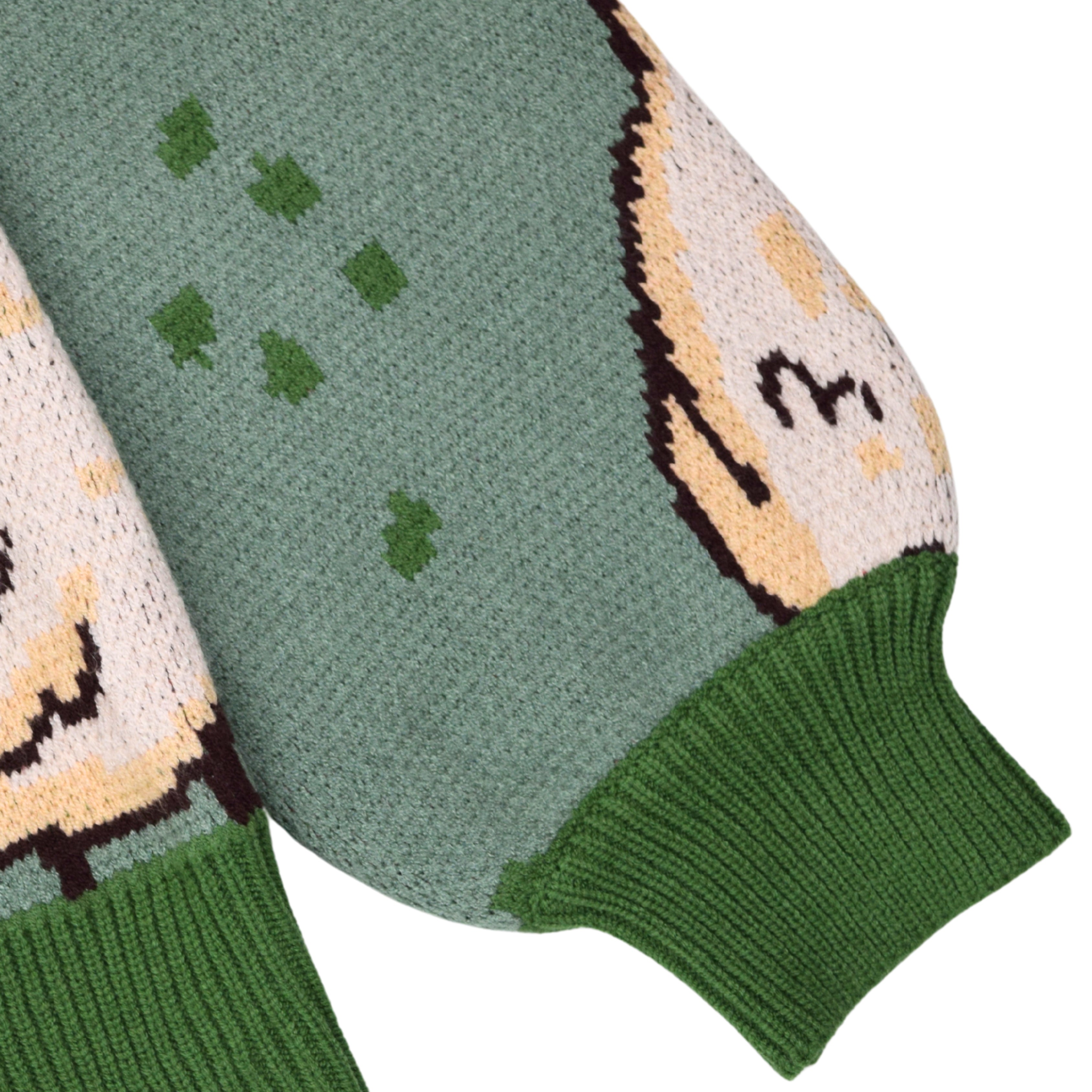 Green Chicken Cardigan