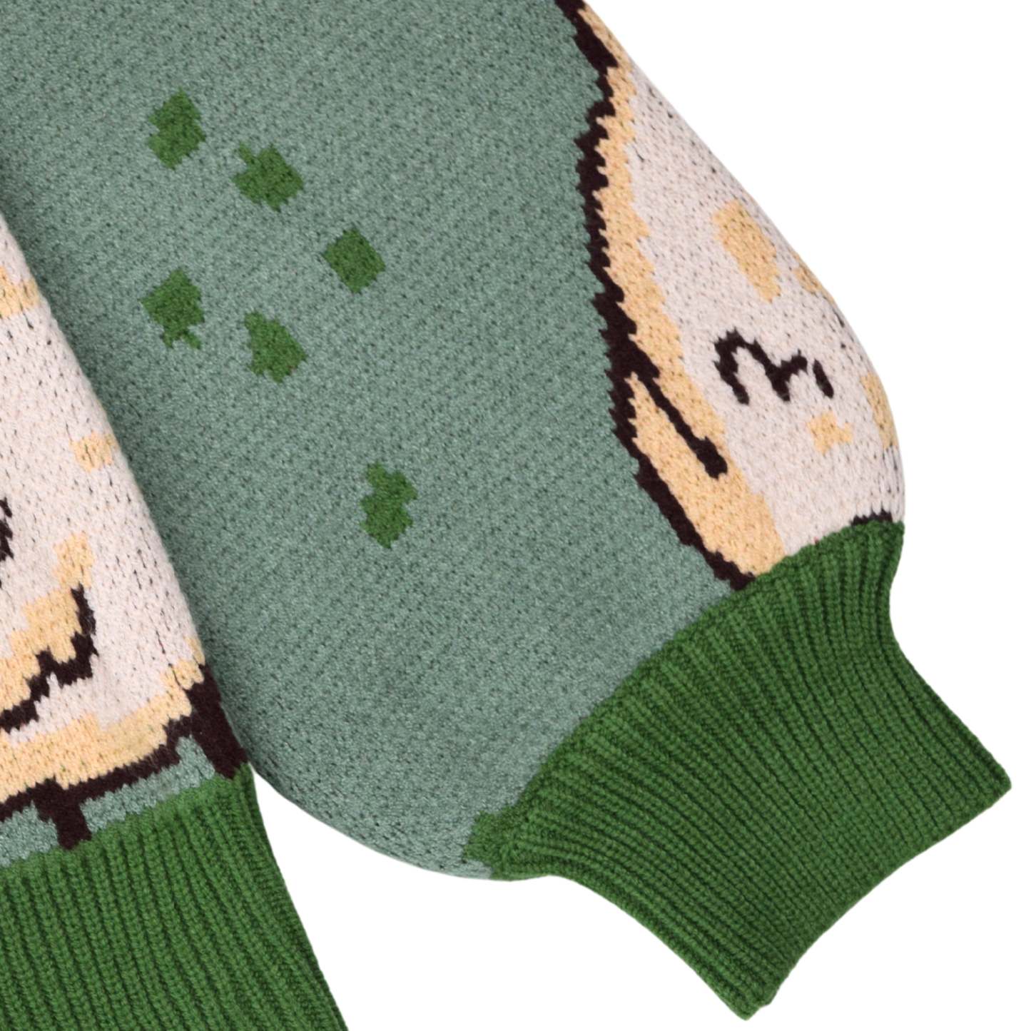 Green Chicken Cardigan