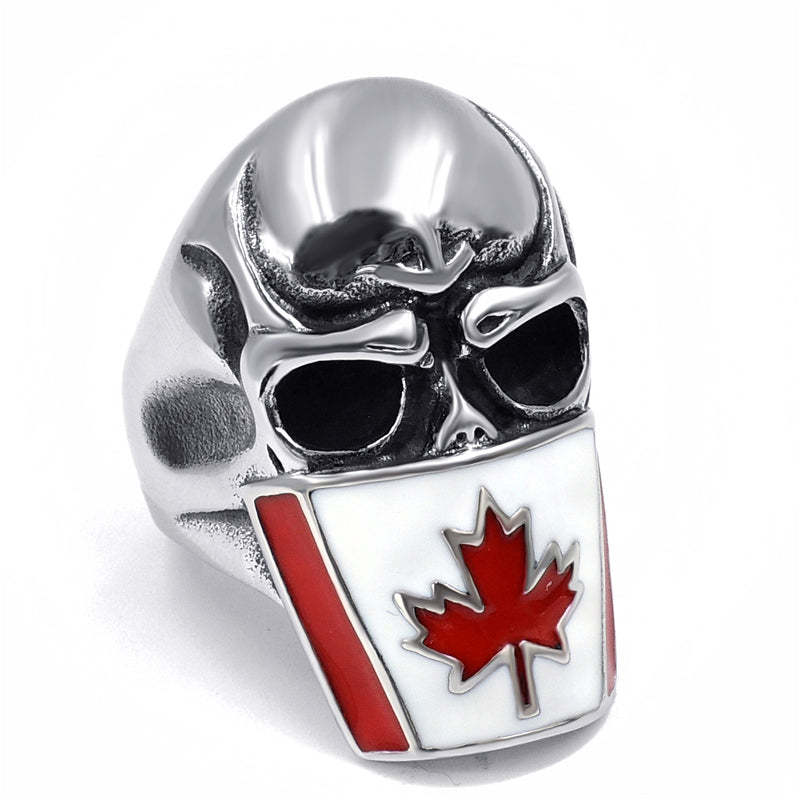 US, TX or CDN Skull Ring