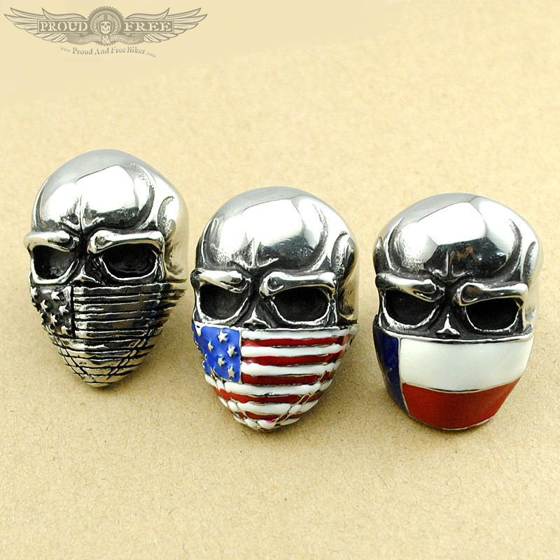 US, TX or CDN Skull Ring