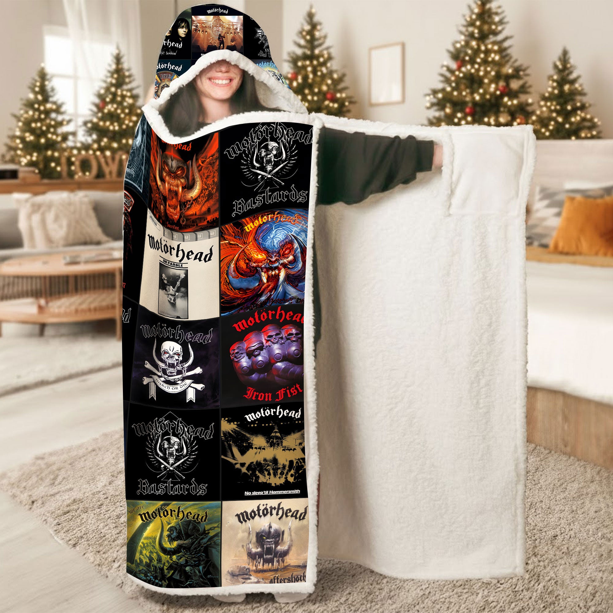 Motörhead Wearable Hooded Blanket – A Heavy, Cozy Blast of Rock ’n’ Roll Fury