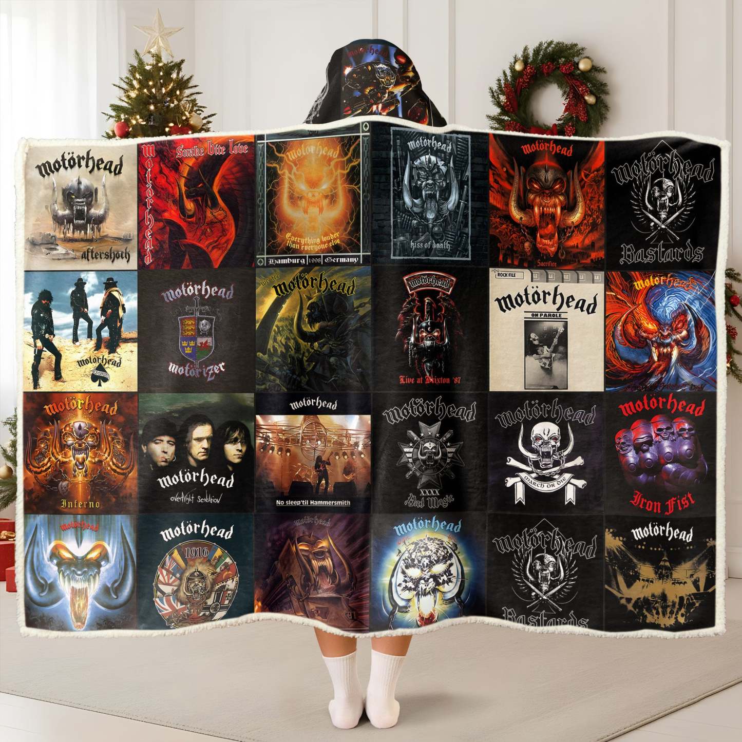 Motörhead Wearable Hooded Blanket – A Heavy, Cozy Blast of Rock ’n’ Roll Fury