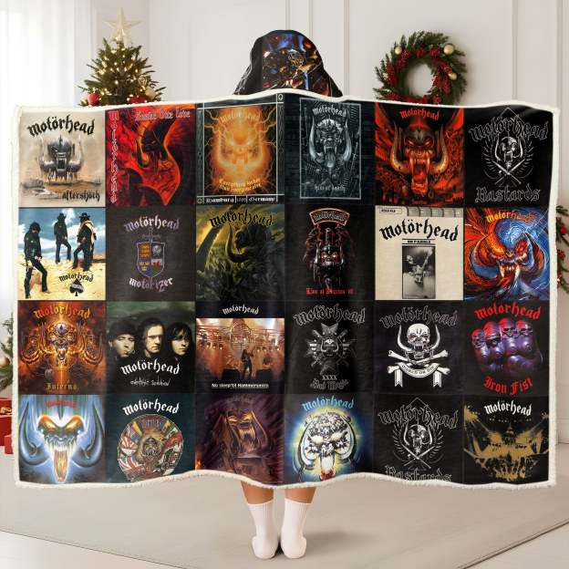 Motörhead Wearable Hooded Blanket – A Heavy, Cozy Blast of Rock ’n’ Roll Fury