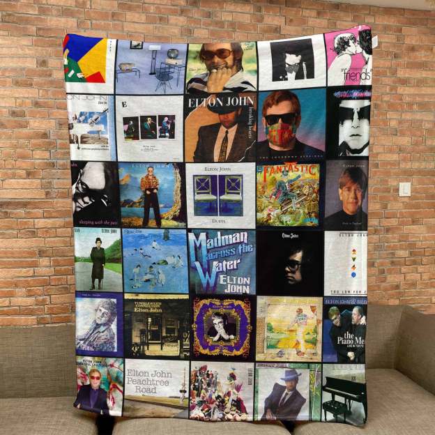 Elton John Sherpa Blanket – A Colorful Journey Through the Rocket Man’s Legacy