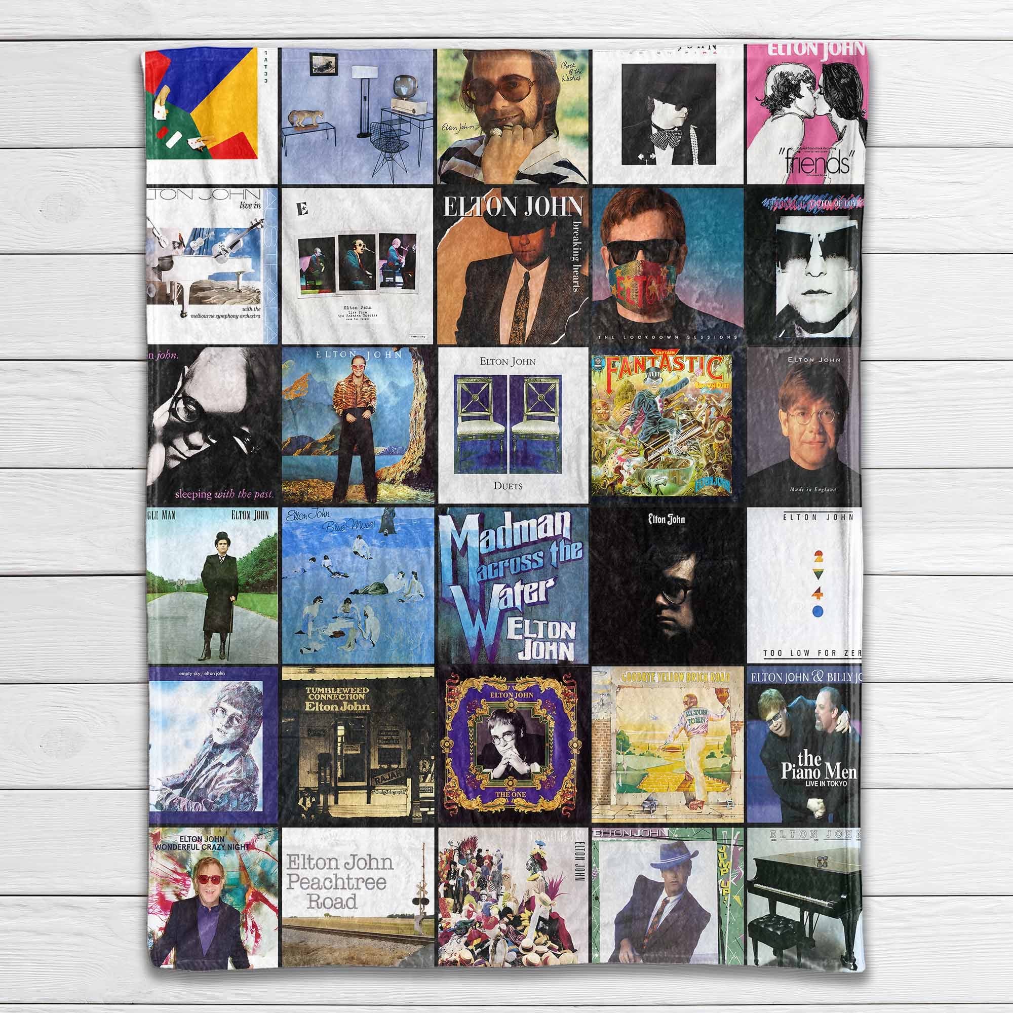 Elton John Sherpa Blanket – A Colorful Journey Through the Rocket Man’s Legacy