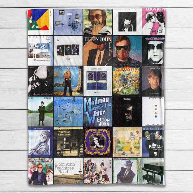 Elton John Sherpa Blanket – A Colorful Journey Through the Rocket Man’s Legacy