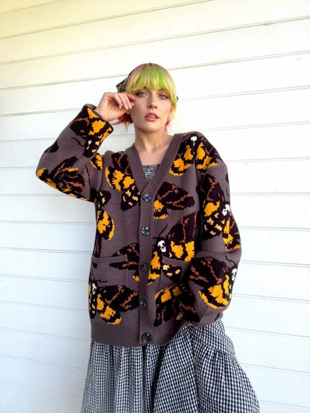 Silence of the Moths Cardigan