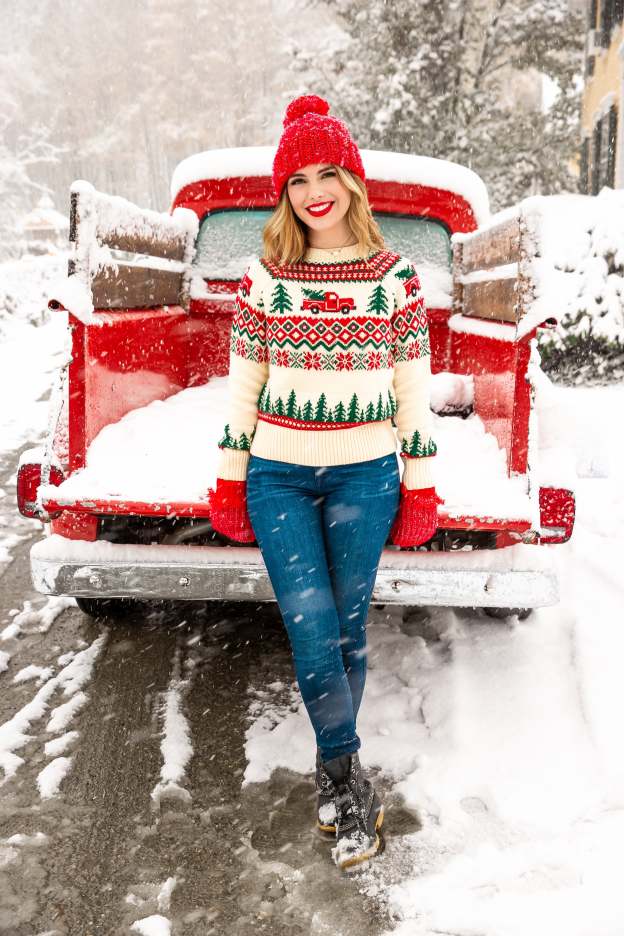 Santa's New Sleigh Sweater