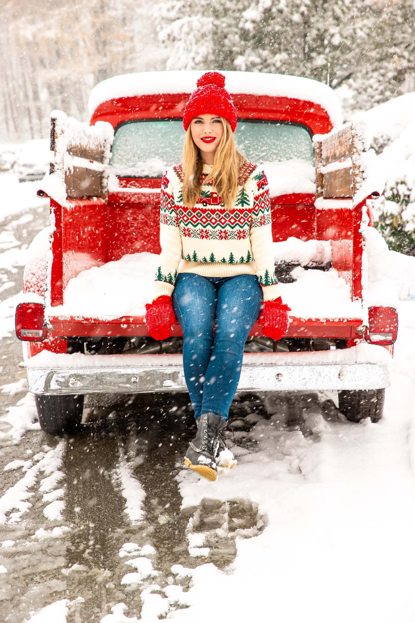 Santa's New Sleigh Sweater