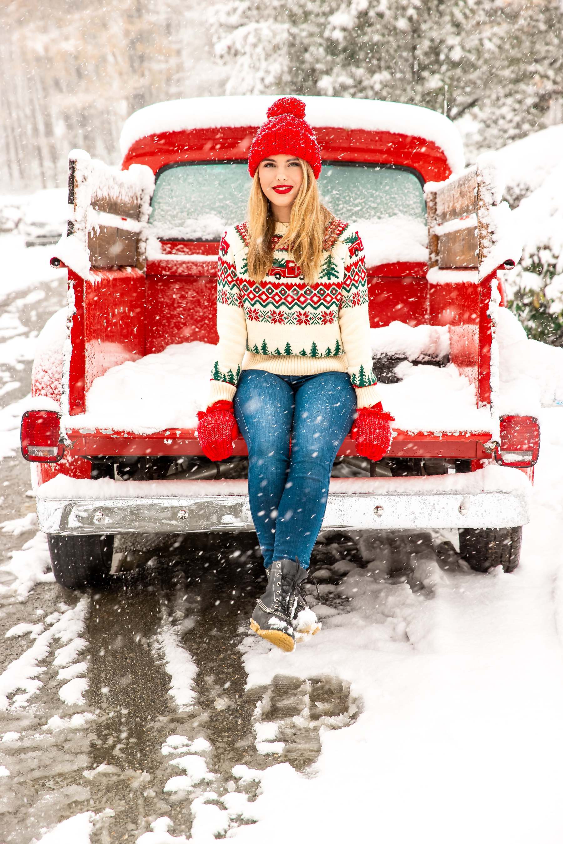 Santa's New Sleigh Sweater