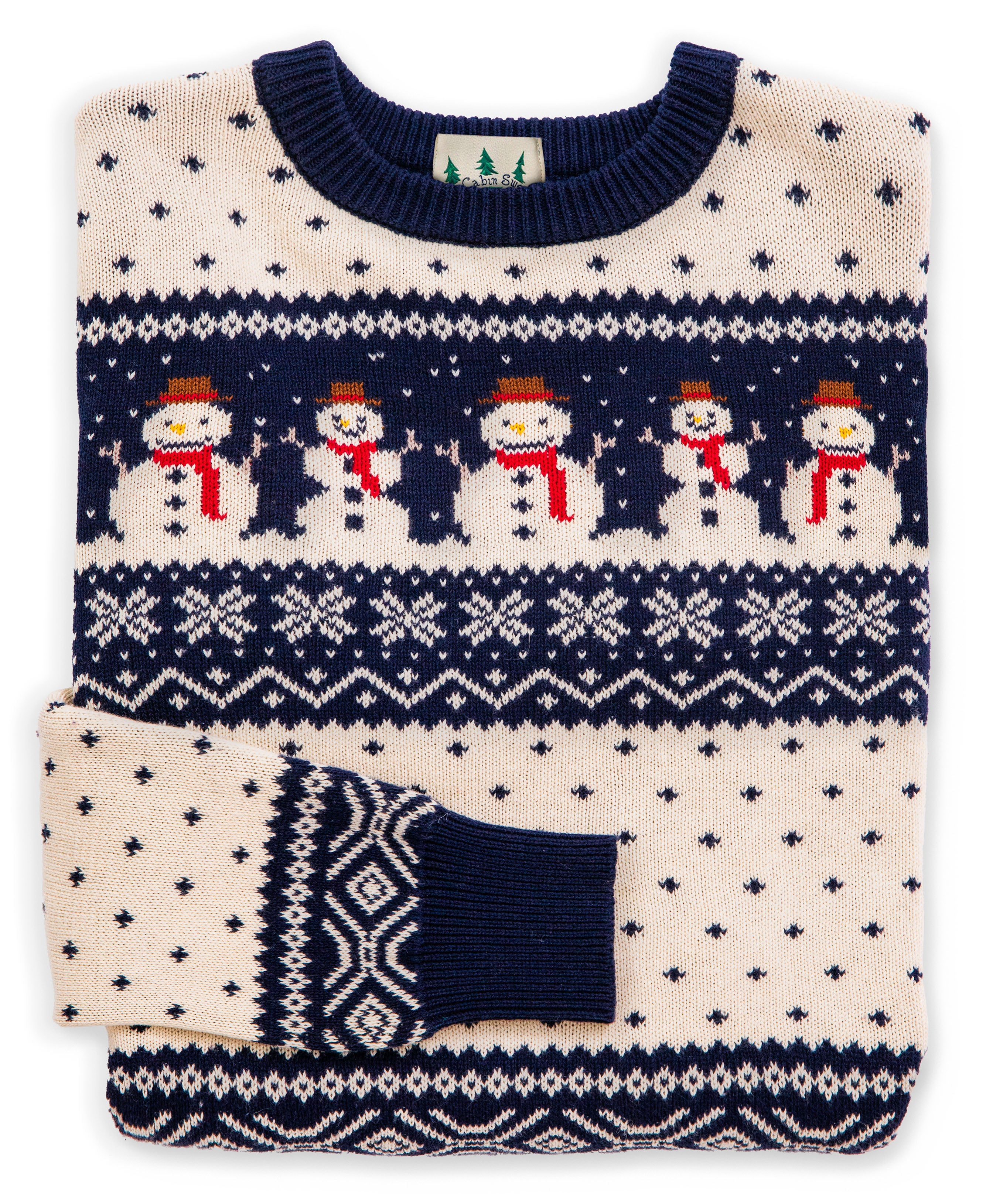 Snowman Fair Isle Sweater