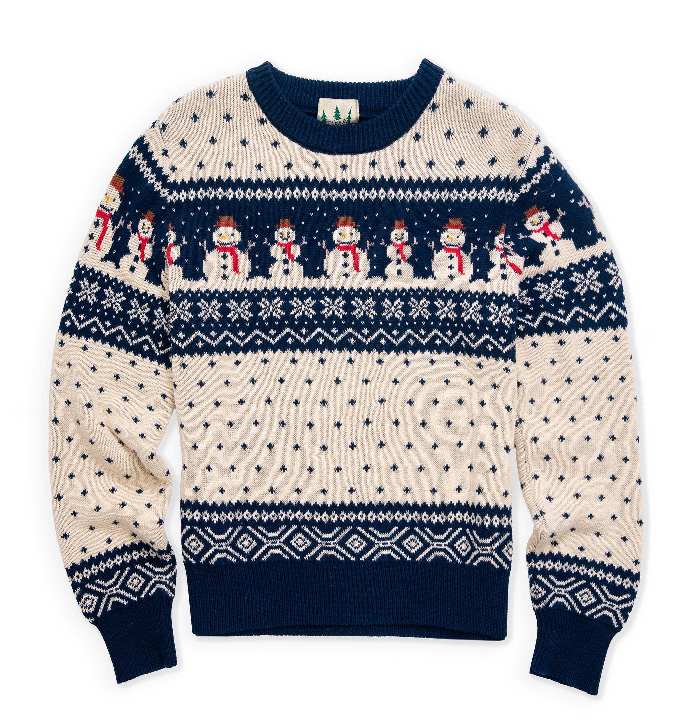 Snowman Fair Isle Sweater