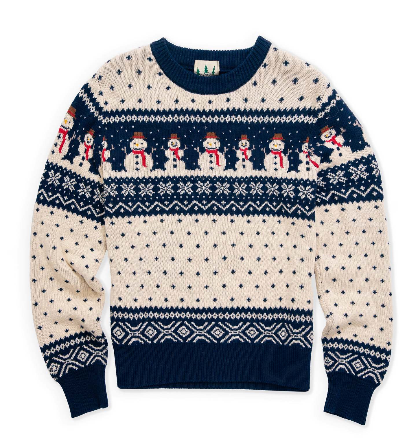 Snowman Fair Isle Sweater
