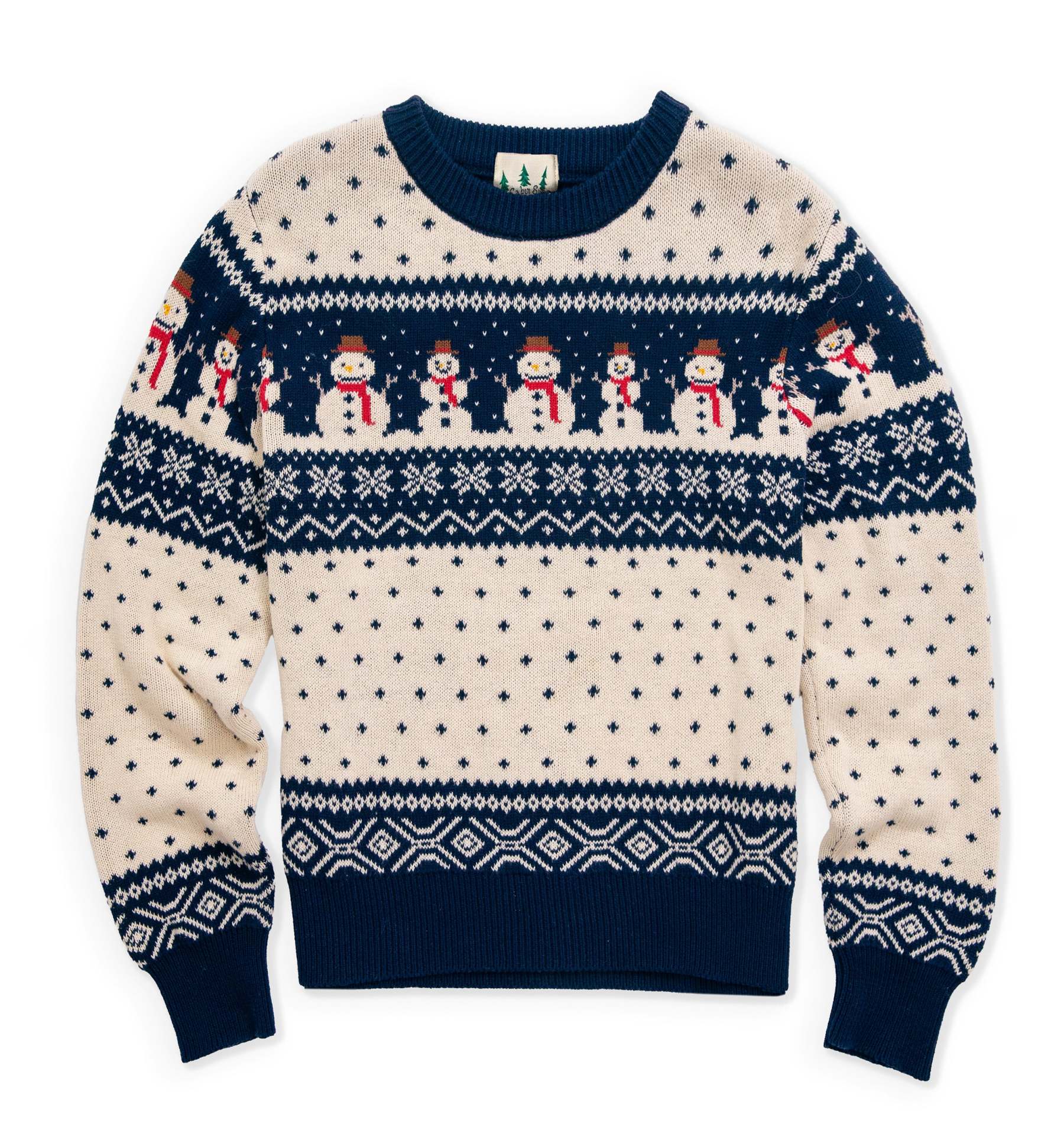 Snowman Fair Isle Sweater