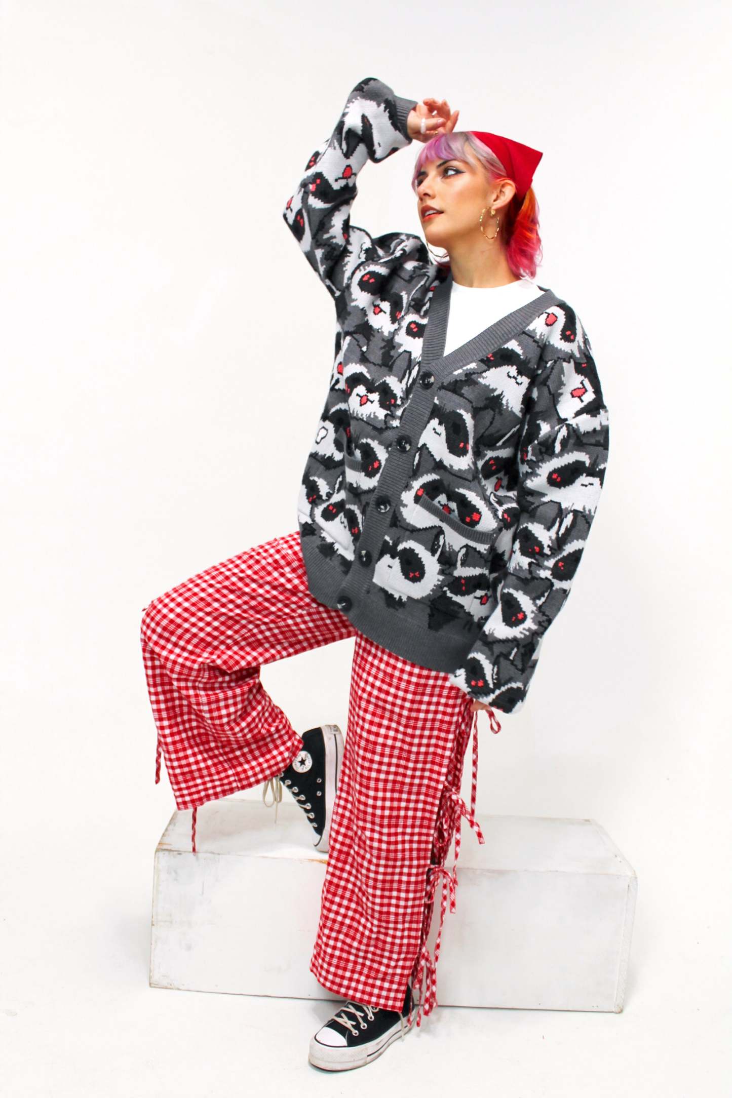 Nice Racc-oon Cardigan