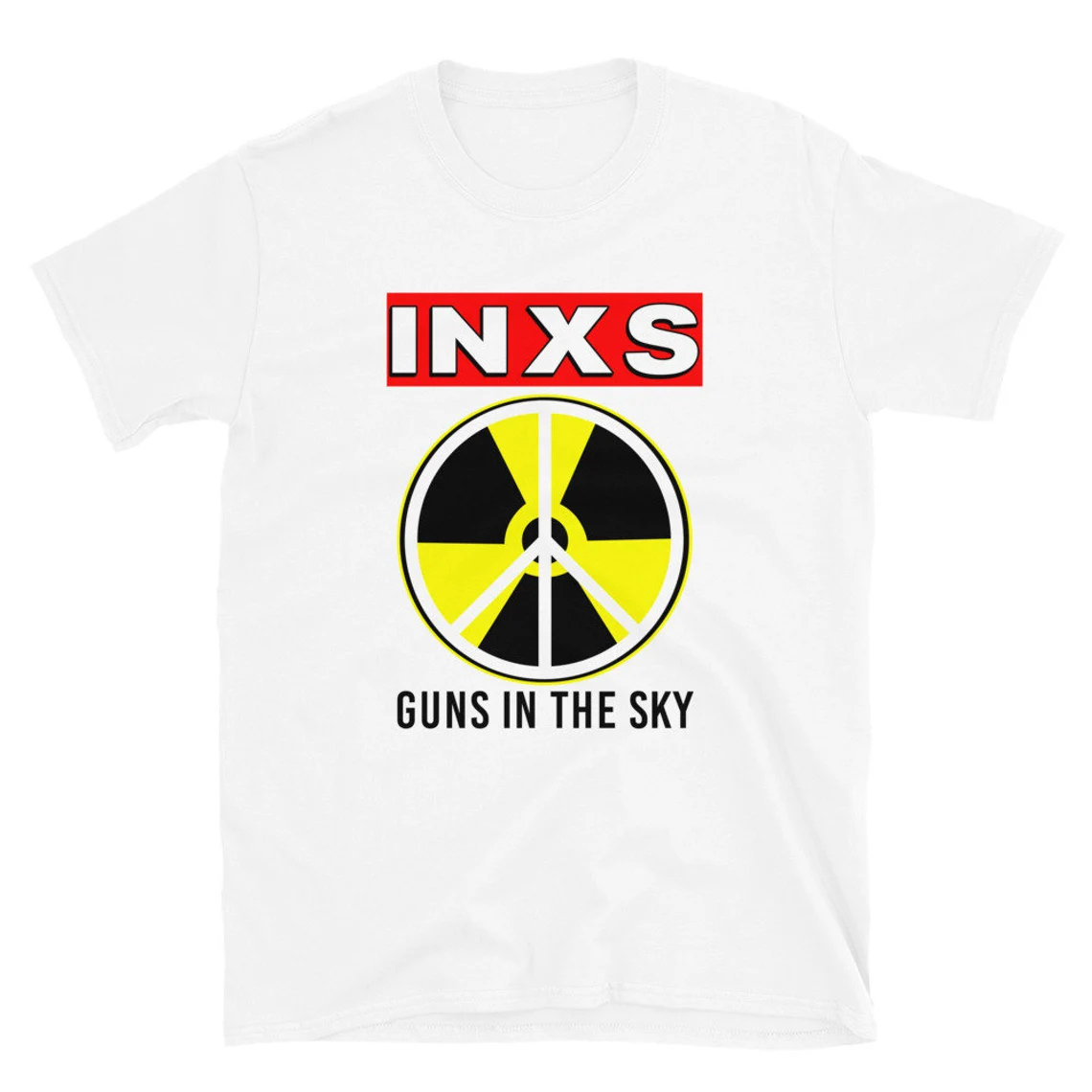 INXS Band Guns in the Sky Cotton T-shirt