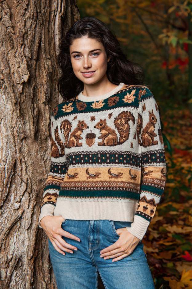 Squirrel Nut Harvest Sweater