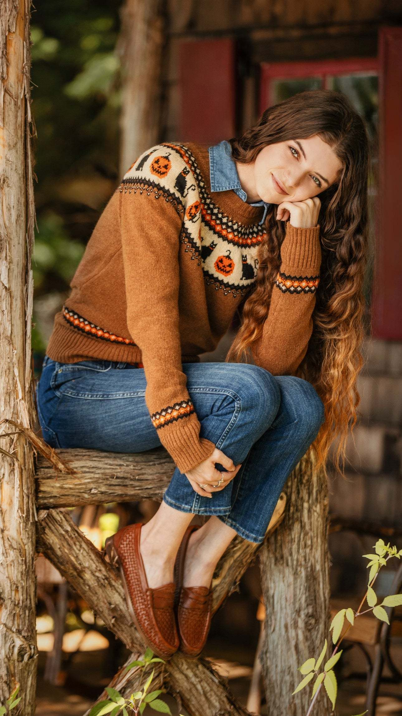 Cat-O-Lantern Sweater