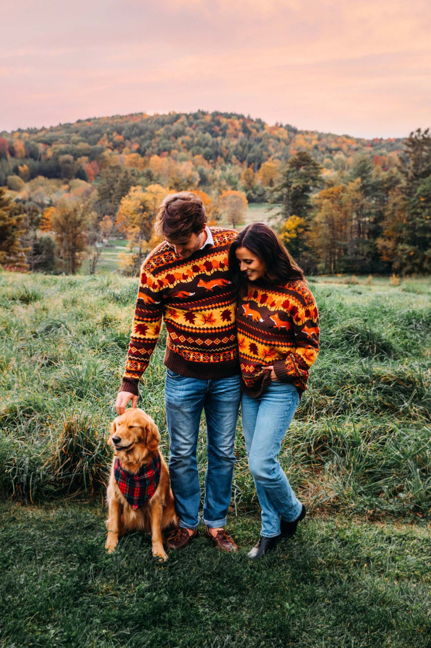The Fox and Foliage Sweater