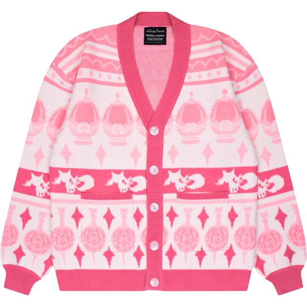 Madoka Magica Patterned Cardigan