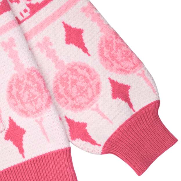 Madoka Magica Patterned Cardigan