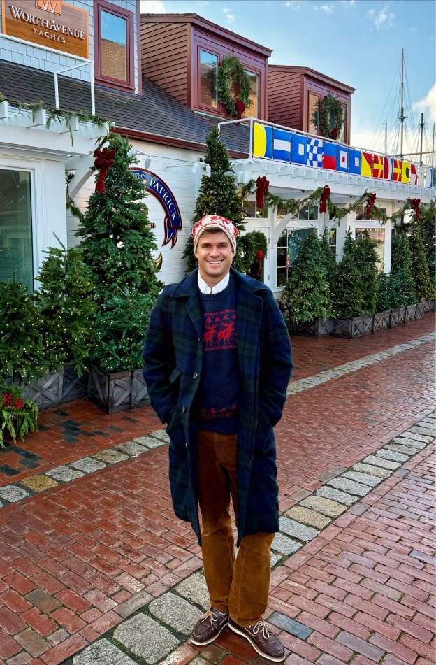 The McCallister Sweater in Navy