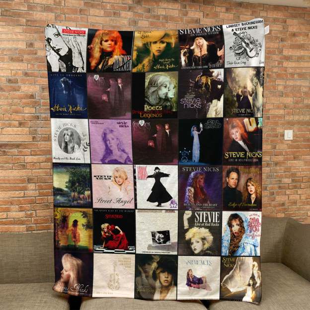 Stevie Nicks Sherpa Blanket – A Dreamy Tribute to the Enchanting Icon