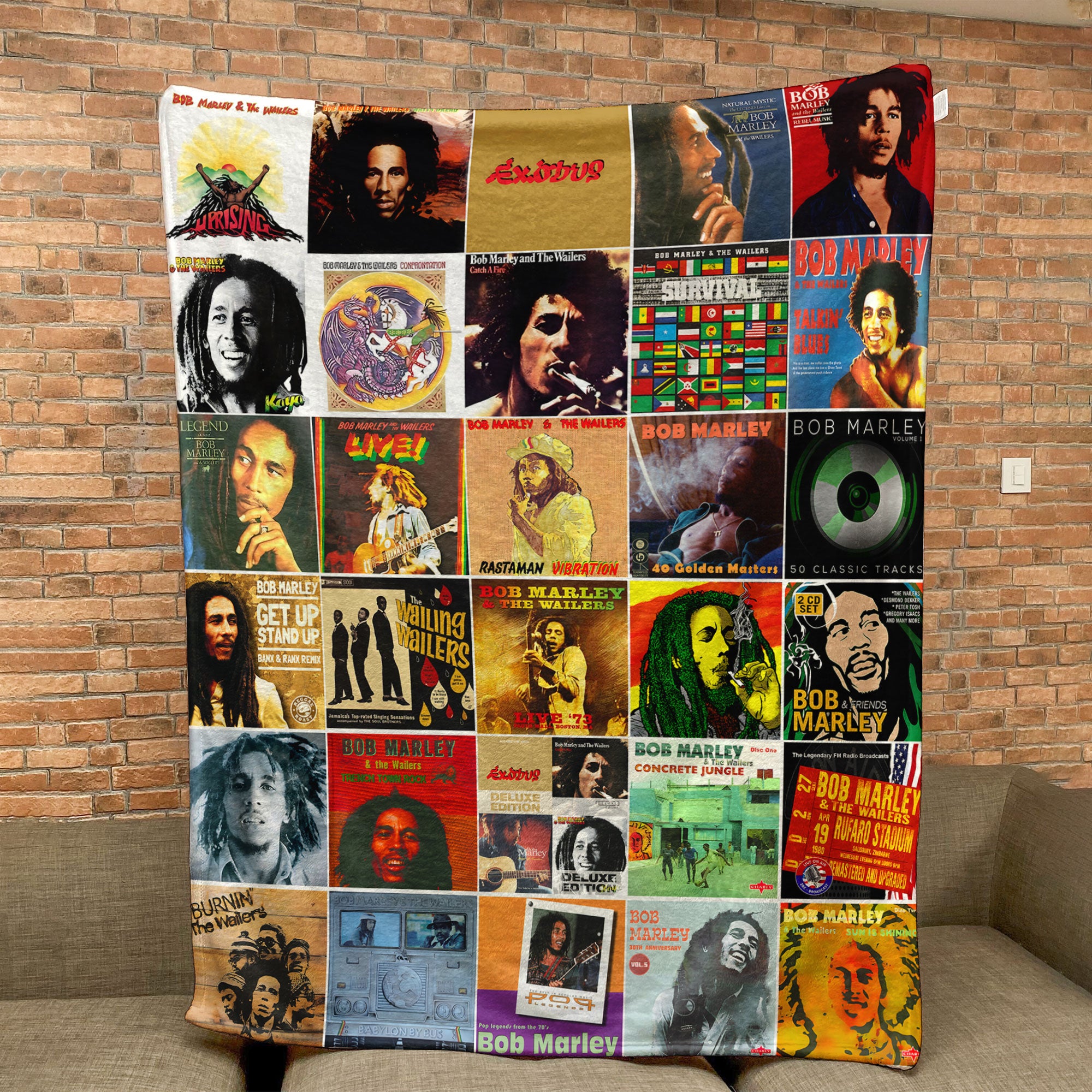 Bob Marley Sherpa Blanket – A Warm Tribute to Reggae’s Greatest Voice