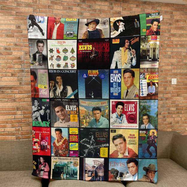 Elvis Presley Sherpa Blanket – A Cozy Tribute to the King of Rock ’n’ Roll