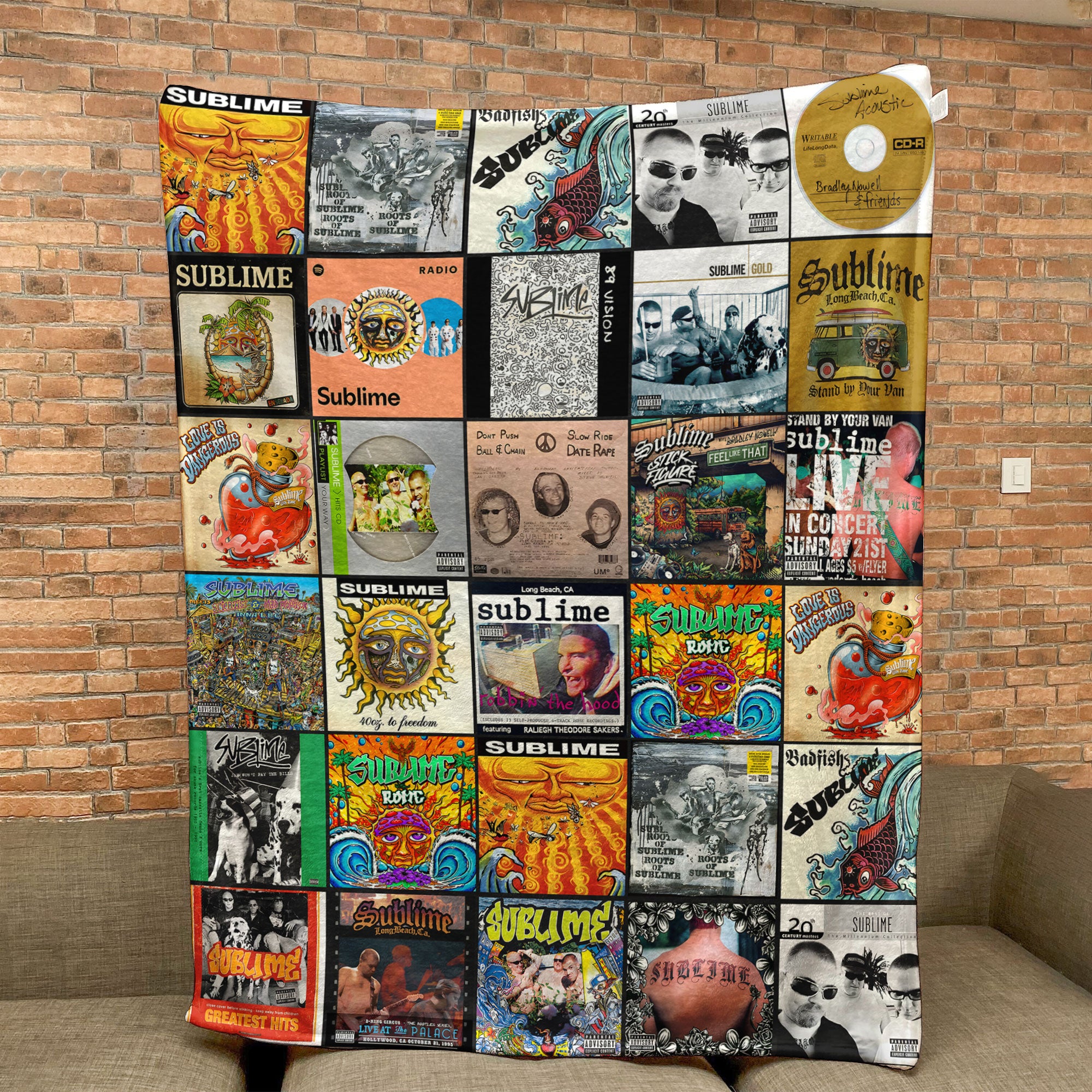 Sublime Sherpa Blanket – A Laid-Back Tribute to Long Beach Legends