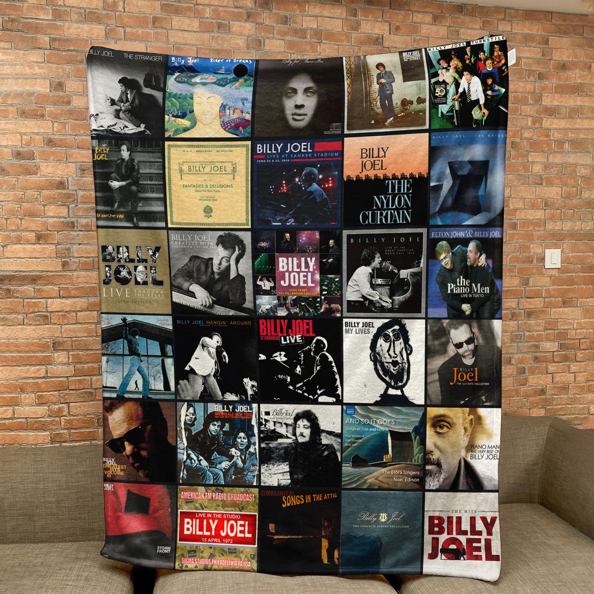 Billy Joel Sherpa Blanket – A Warm Tribute to the Piano Man’s Greatest Eras