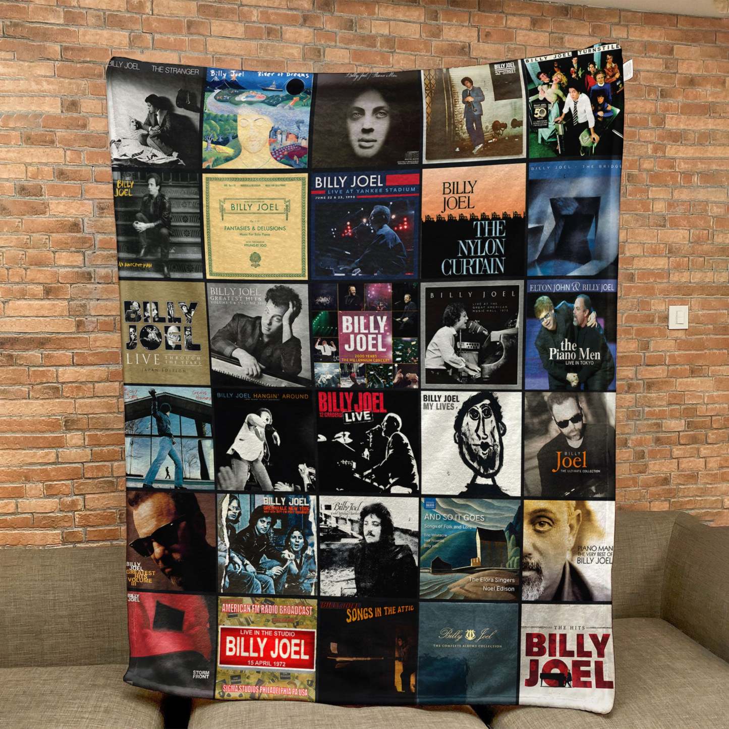 Billy Joel Sherpa Blanket – A Warm Tribute to the Piano Man’s Greatest