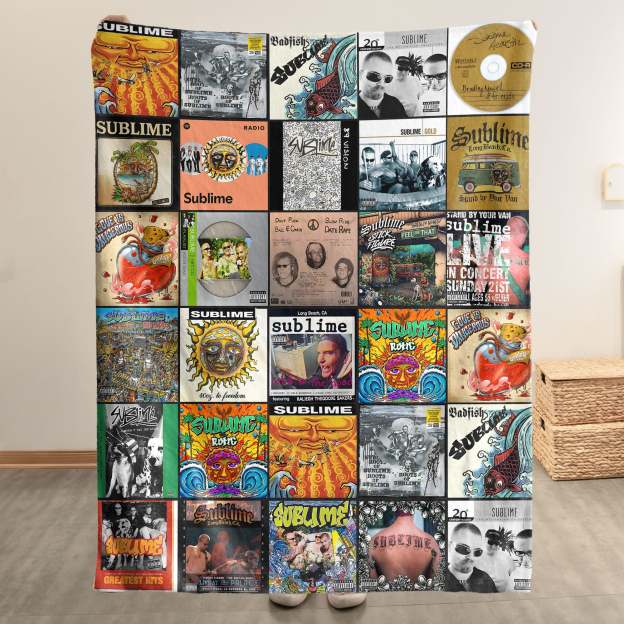 Sublime Sherpa Blanket – A Laid-Back Tribute to Long Beach Legends