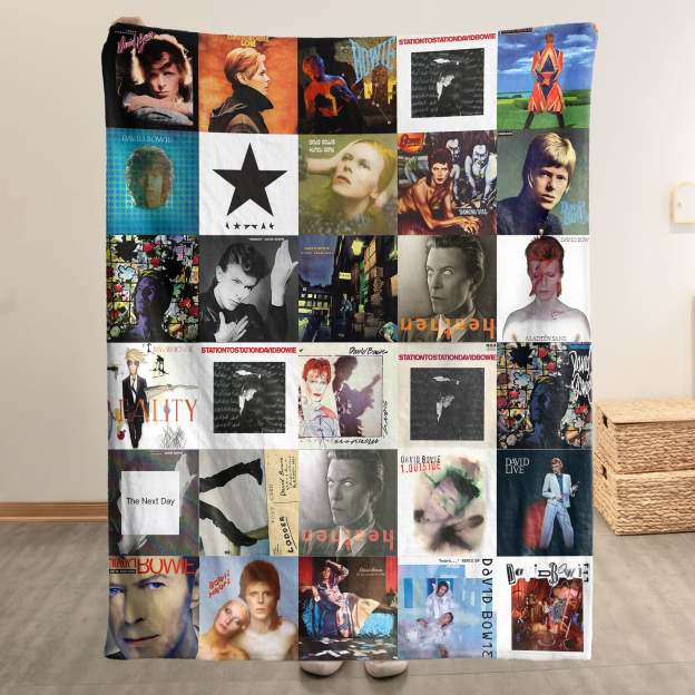 David Bowie Sherpa Blanket – A Cosmic Tribute to the Man Who Rewrote Music