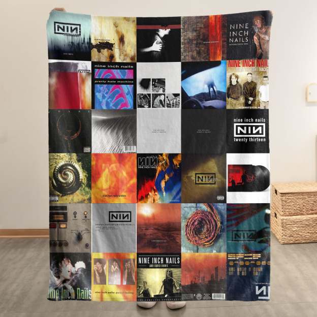 Nine Inch Nails Sherpa Blanket – A Tribute to Industrial Legends