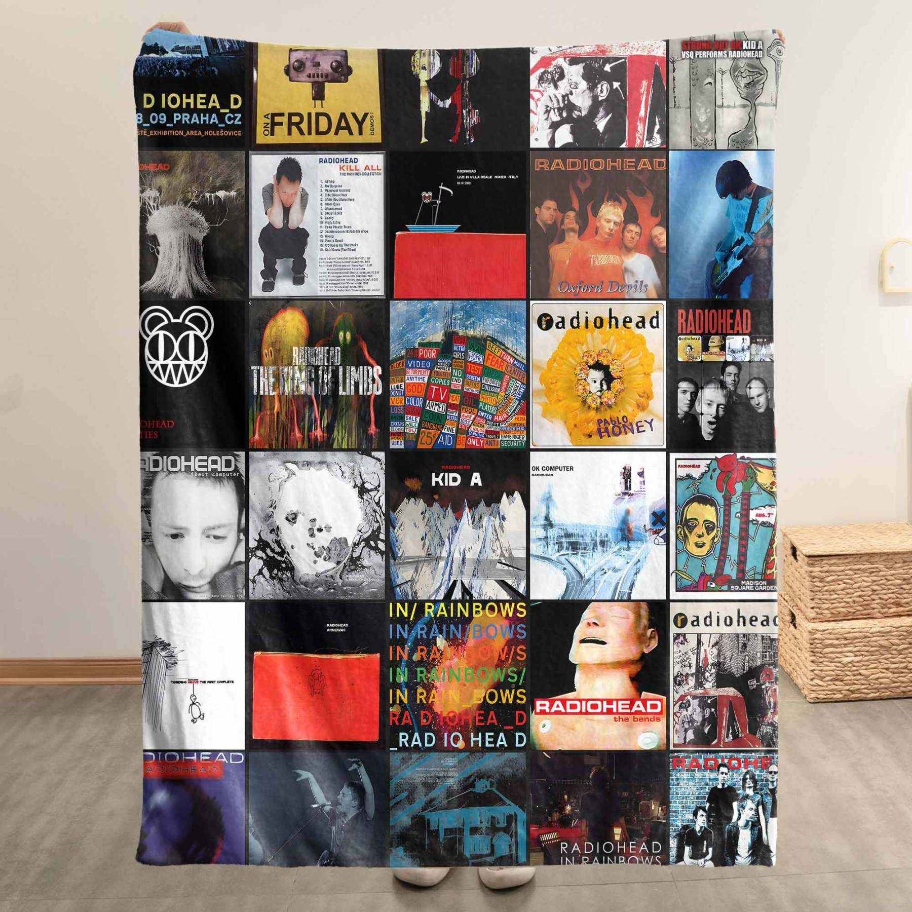 Radiohead Sherpa Blanket – A Tribute to Every Era