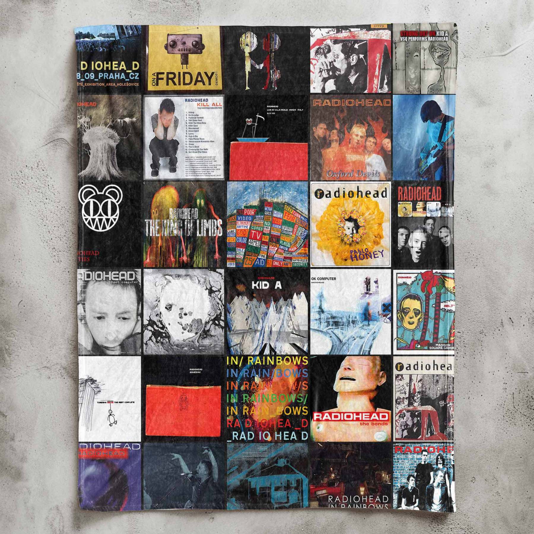 Radiohead Sherpa Blanket – A Tribute to Every Era