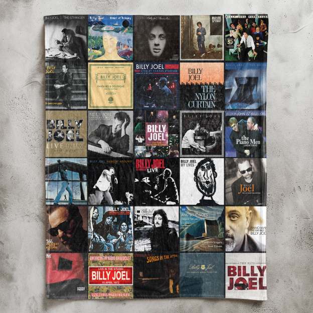 Billy Joel Sherpa Blanket – A Warm Tribute to the Piano Man’s Greatest Eras