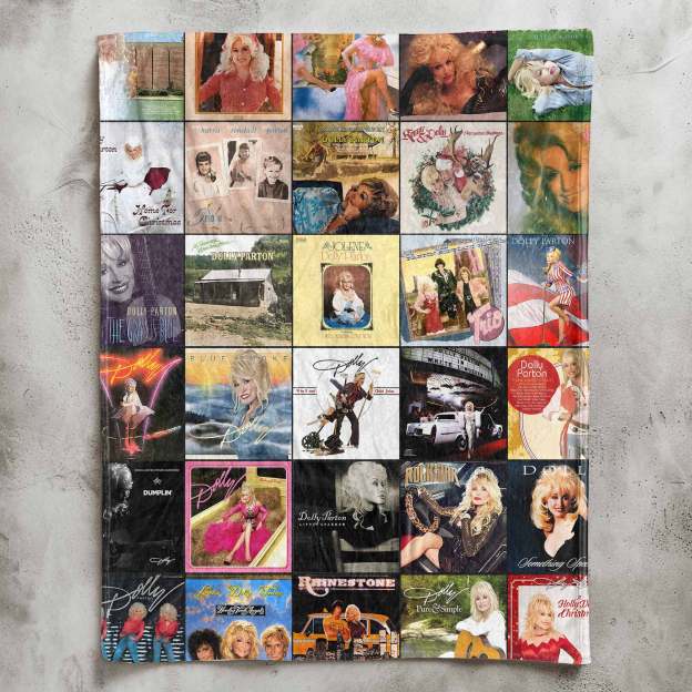Dolly Parton Sherpa Blanket – A Country Music Icon, Wrapped in Warmth