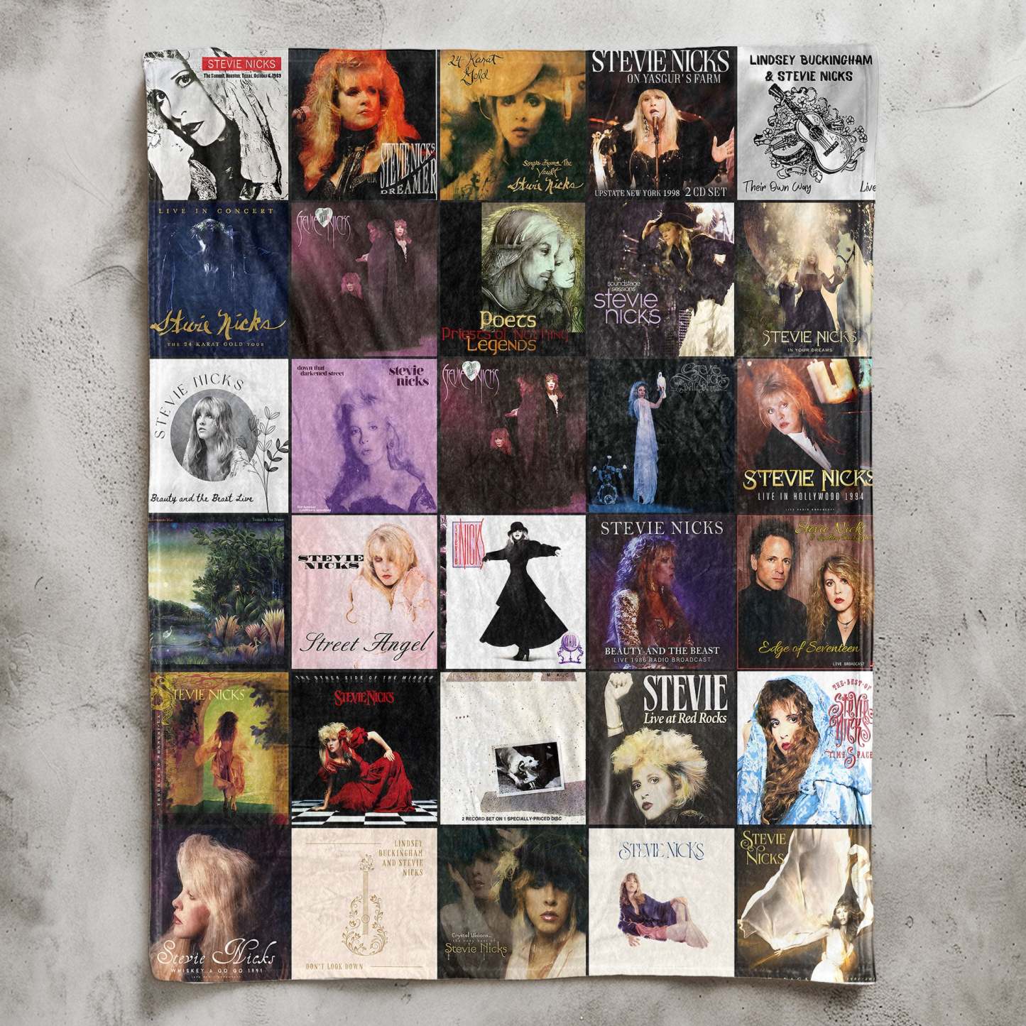 Stevie Nicks Sherpa Blanket – A Dreamy Tribute to the Enchanting Icon