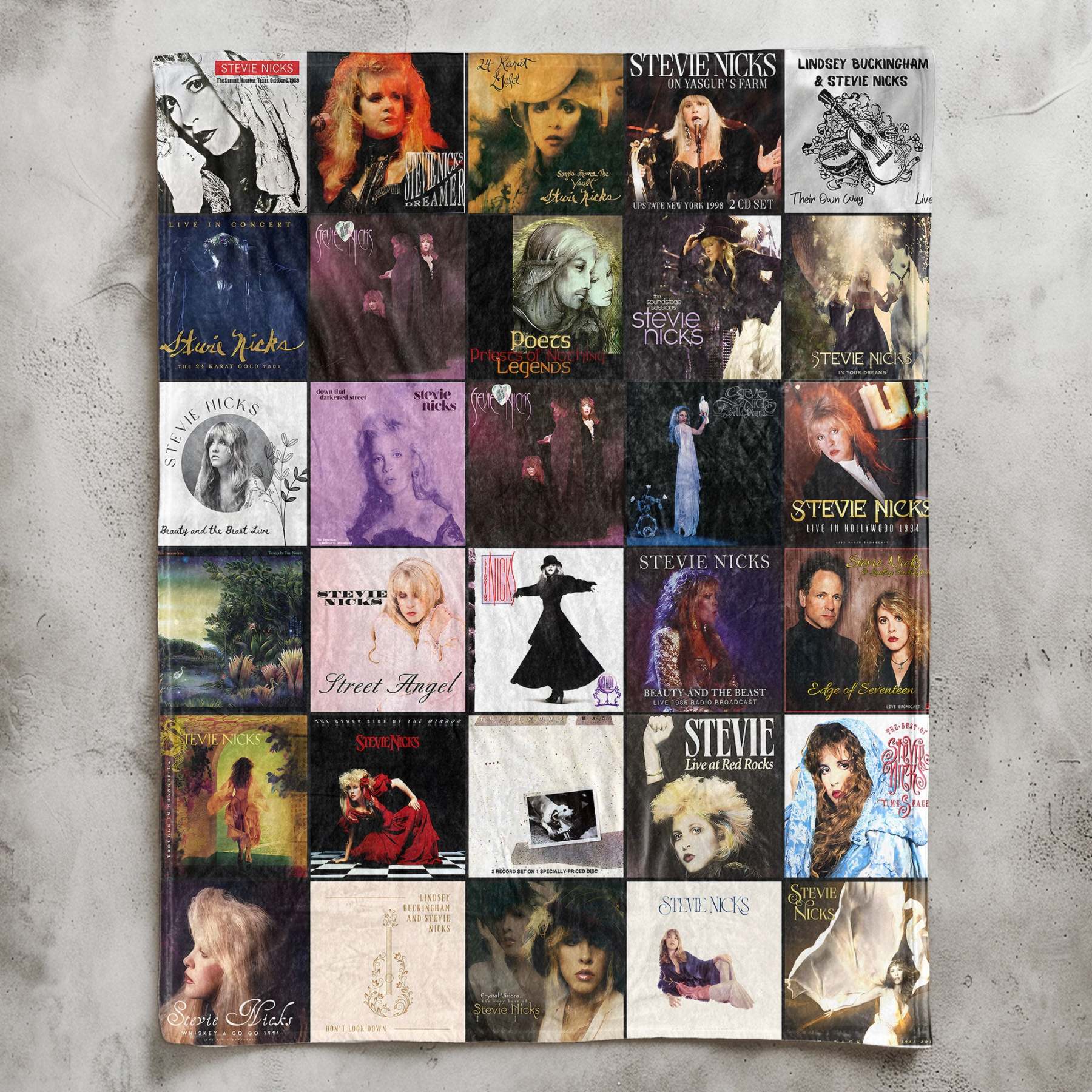 Stevie Nicks Sherpa Blanket – A Dreamy Tribute to the Enchanting Icon