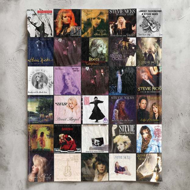 Stevie Nicks Sherpa Blanket – A Dreamy Tribute to the Enchanting Icon